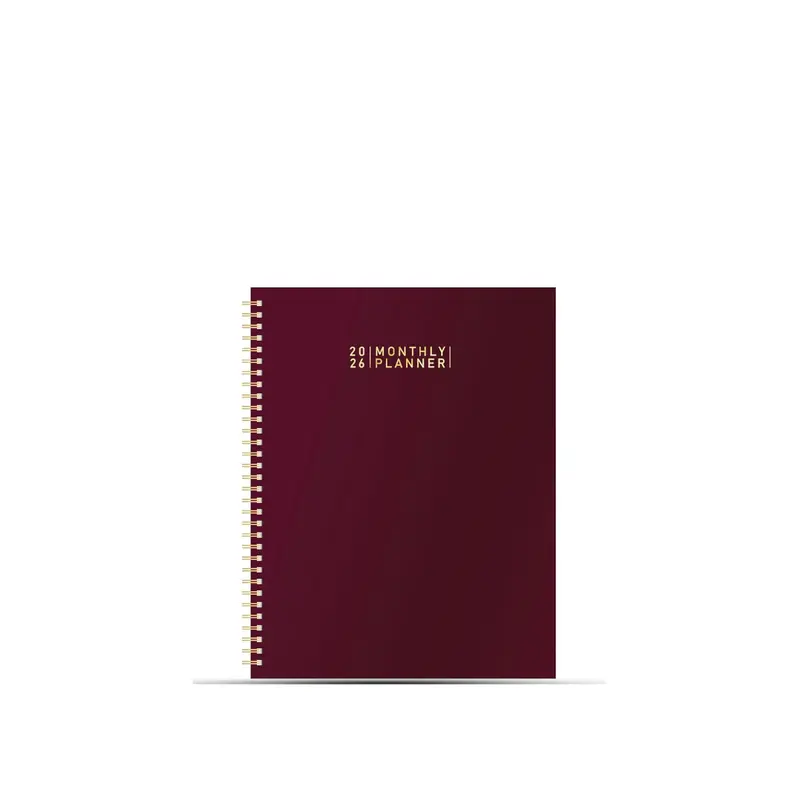 Scholar 2026 Monthly Planner