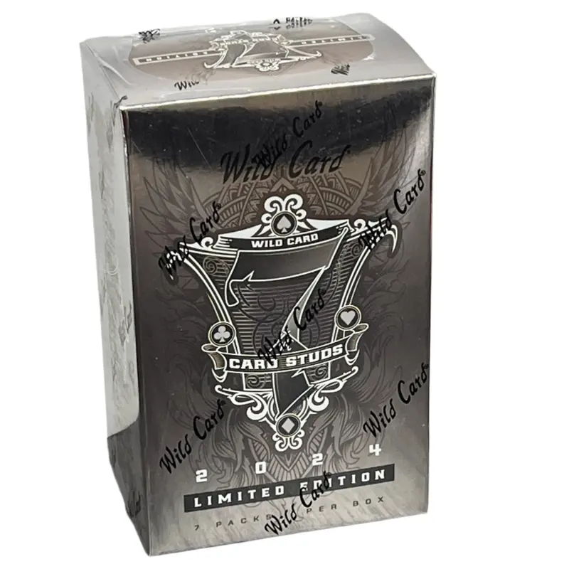 2024 Wild Card 7 Card Studs High Stakes Limited Edition Football Hobby Deck Box