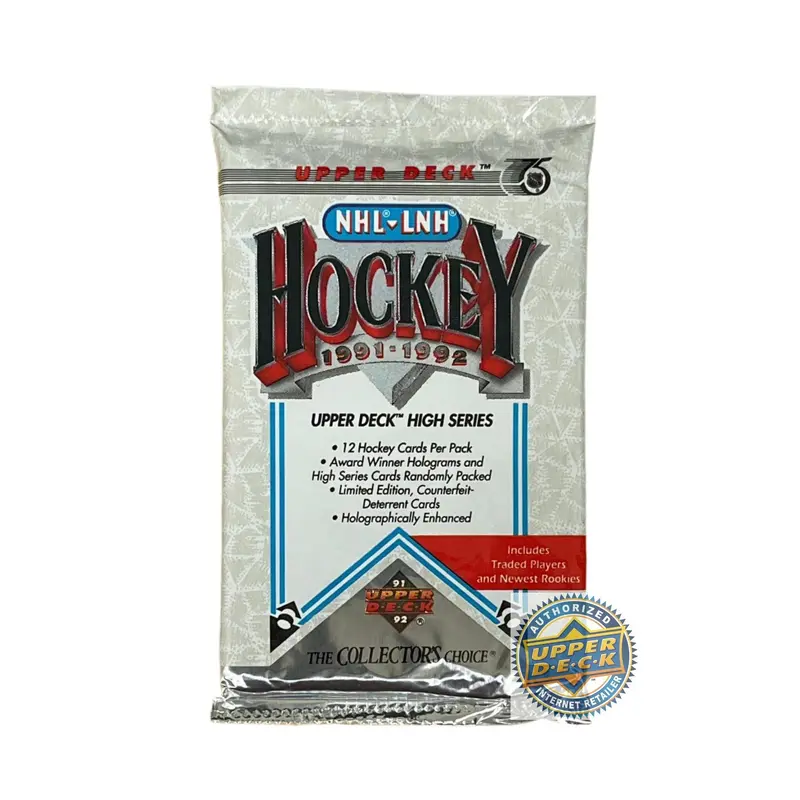1991-92 Upper Deck Collector's Choice High Series Hockey Pack
