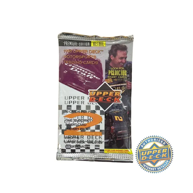 1995 Upper Deck Series 2 Motorsports Card Pack