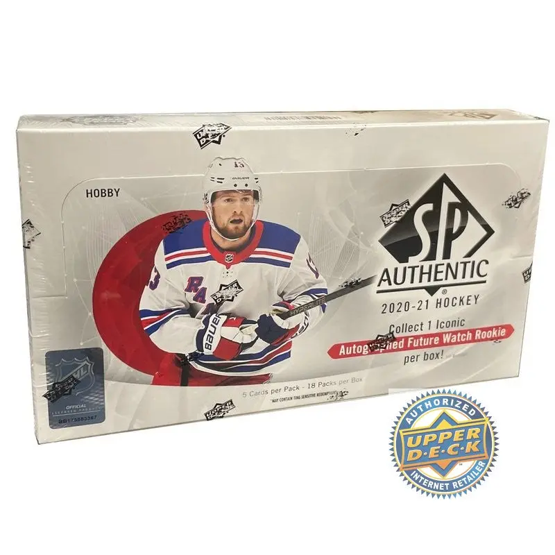 2020-21 Upper Deck SP Authentic Hockey box
