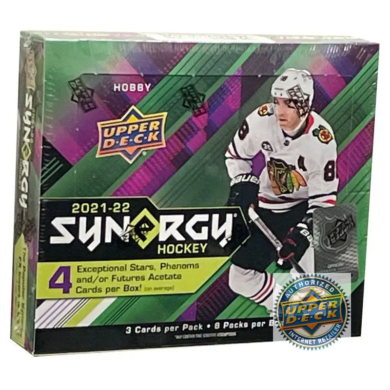 2021-22 Upper Deck Synergy Hobby Hockey Box