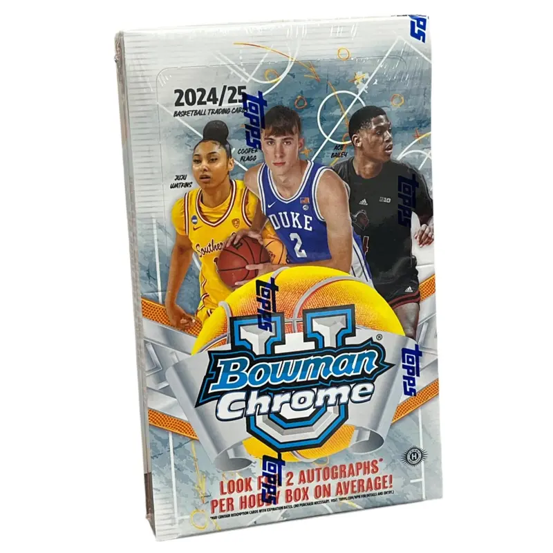 2024-25 Bowman Chrome University Basketball Hobby Box