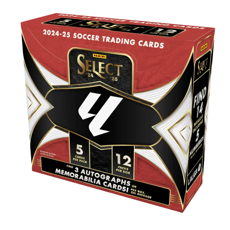 2024-25 Panini Select La Liga Soccer Hobby Box