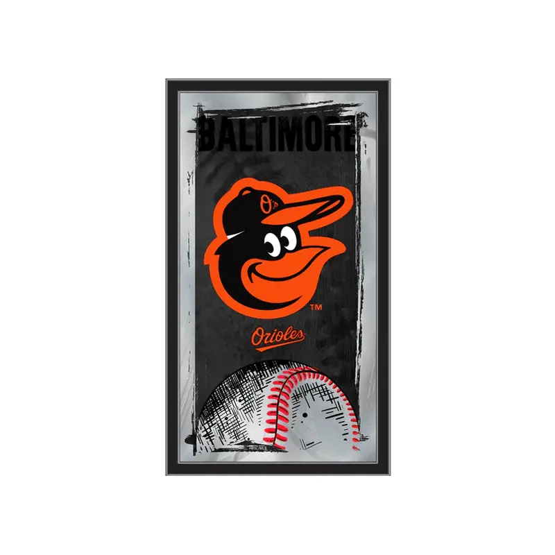 Mirror: Baltimore Orioles - 15"x26"