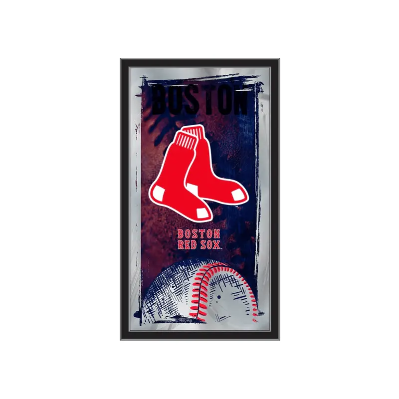 Mirror: Boston Red Sox - 15"x26"