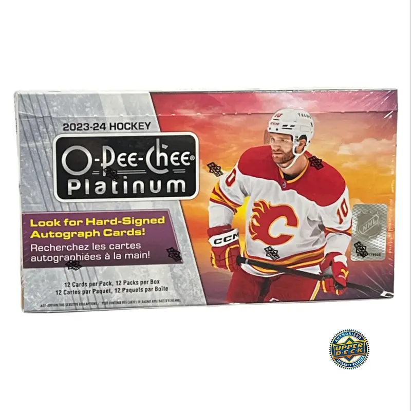 2023-24 O-Pee-Chee Platinum Hockey Hobby Box