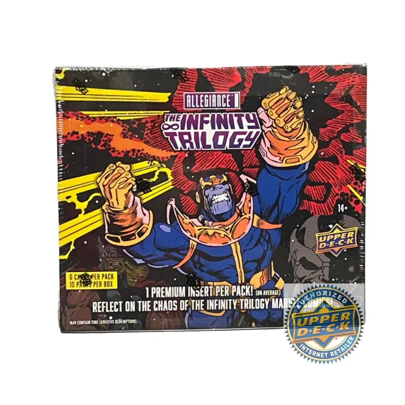 2023 Upper Deck Marvel Allegiance: Infinity Trilogy Hobby Box