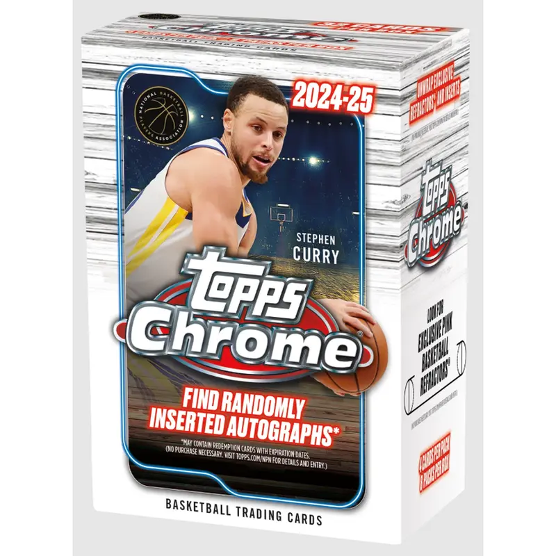 2024-25 Topps Chrome Basketball Blaster Box