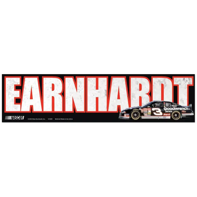 Bumper Sticker: Dale Earnhardt #3