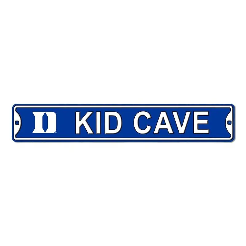 Duke Blue Devils  Steel Kid Cave Sign