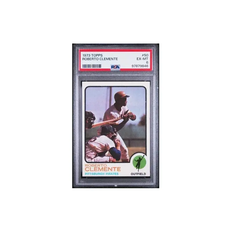 Roberto Clemente 1973 Topps #50 PSA 6