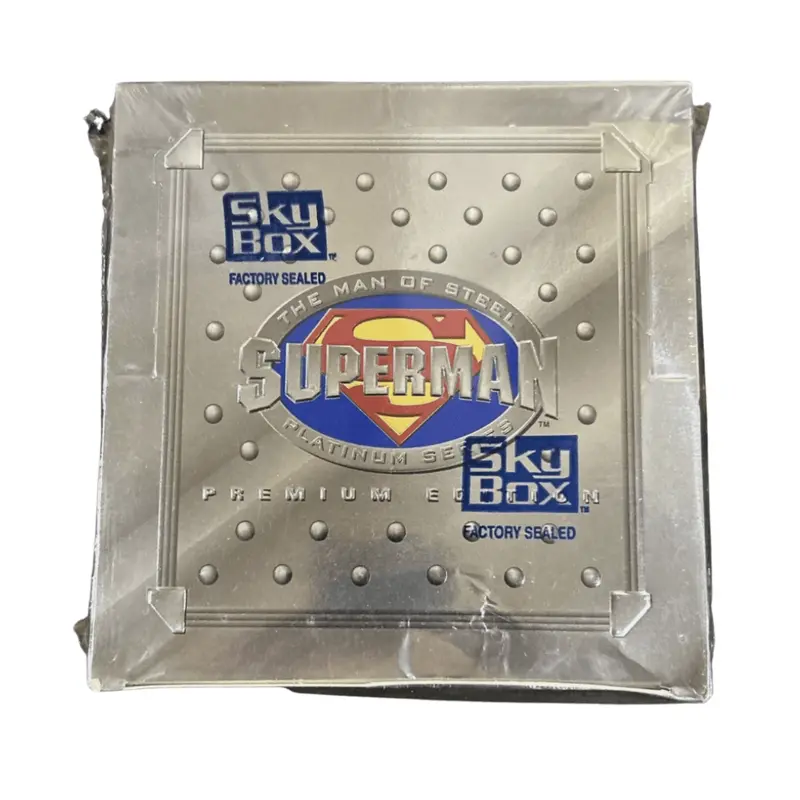 1994 SkyBox Superman Platinum Premium Edition Box