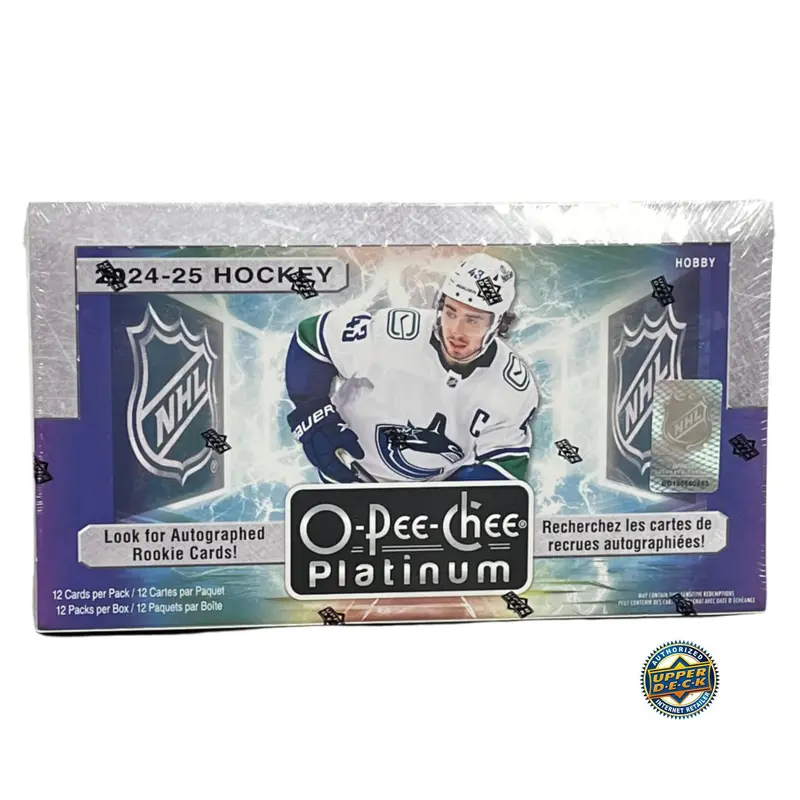 2024-25 Upper Deck O-Pee-Chee Platinum Hockey Hobby Box