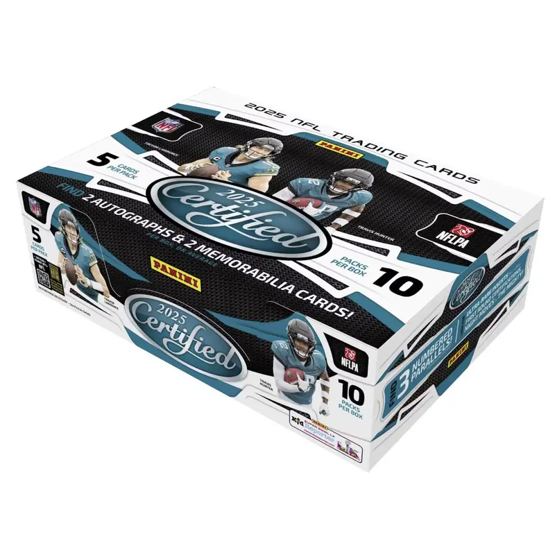 2025 Panini Certified Football Hobby Box
