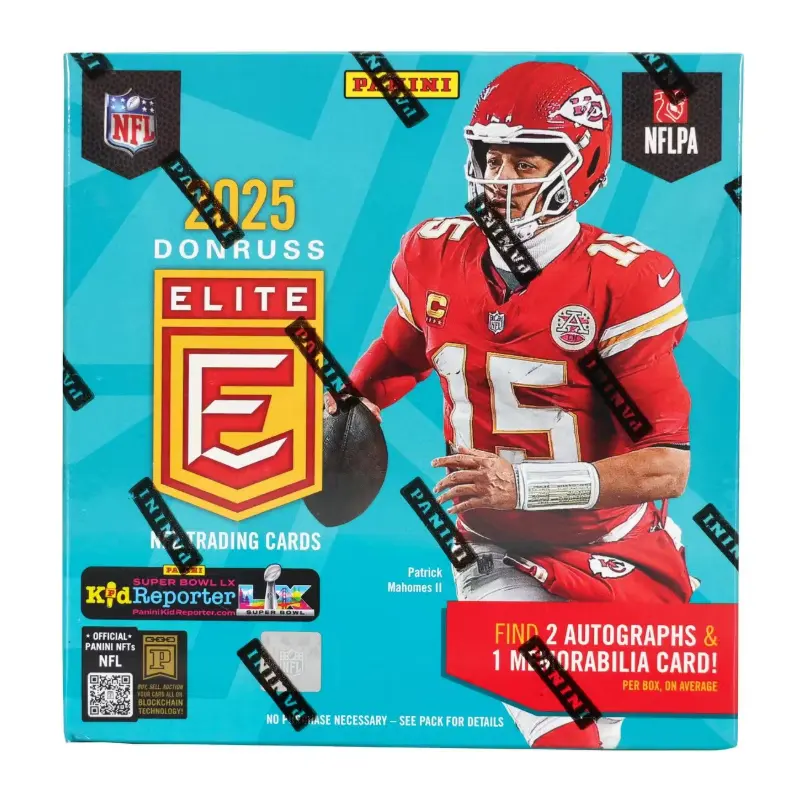 2025 Panini Donruss Elite Football Hobby Box