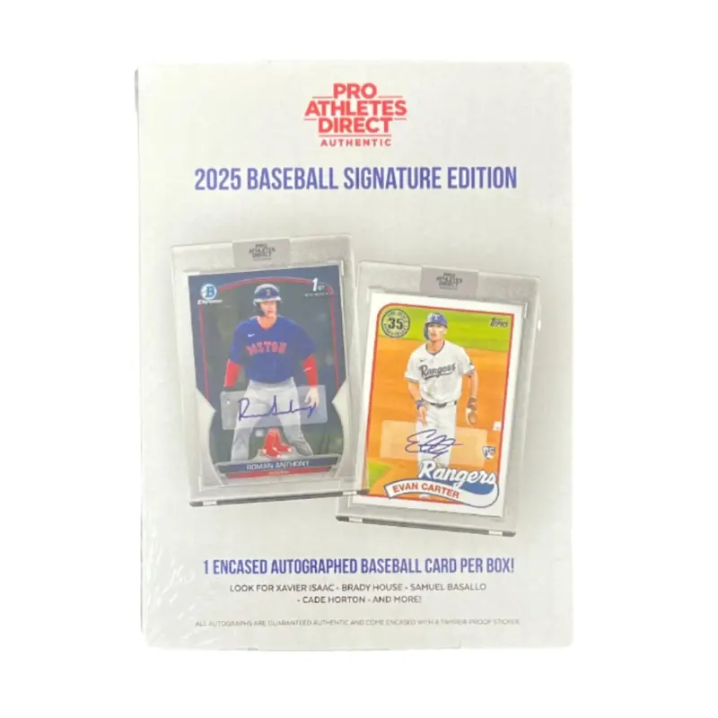 2025 Pro Athletes Direct Baseball Signature Edition