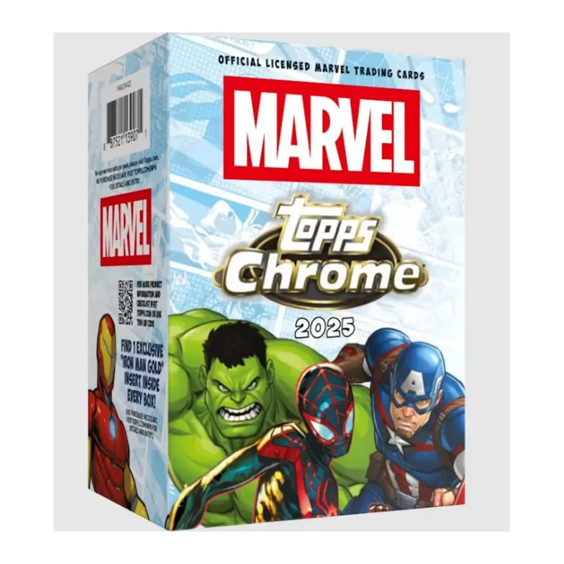 2025 Topps Chrome Marvel Comics Blaster Box