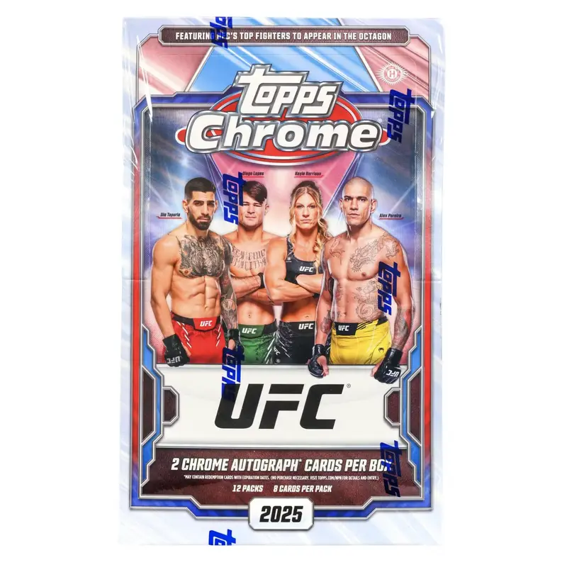 2025 Topps UFC Chrome Hobby Box