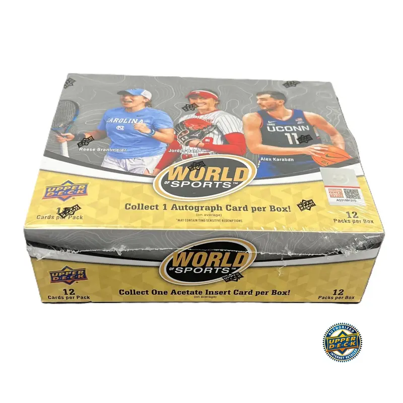 Upper Deck World of Sports Volume 1 Hobby Box