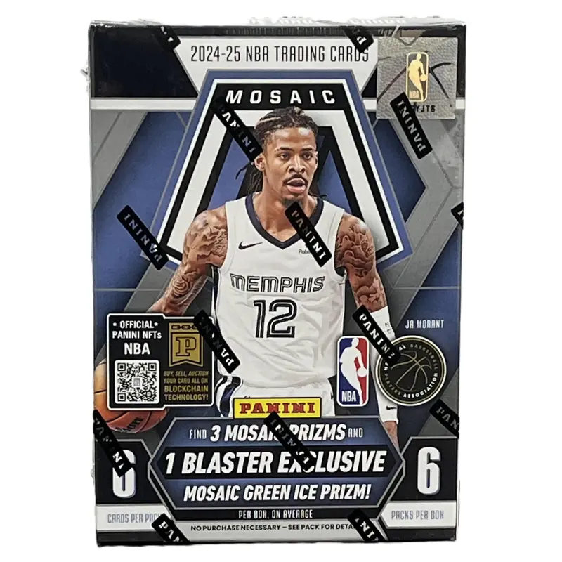2024-25 Panini Mosaic Basketball Hobby Blaster Box (Green Ice)