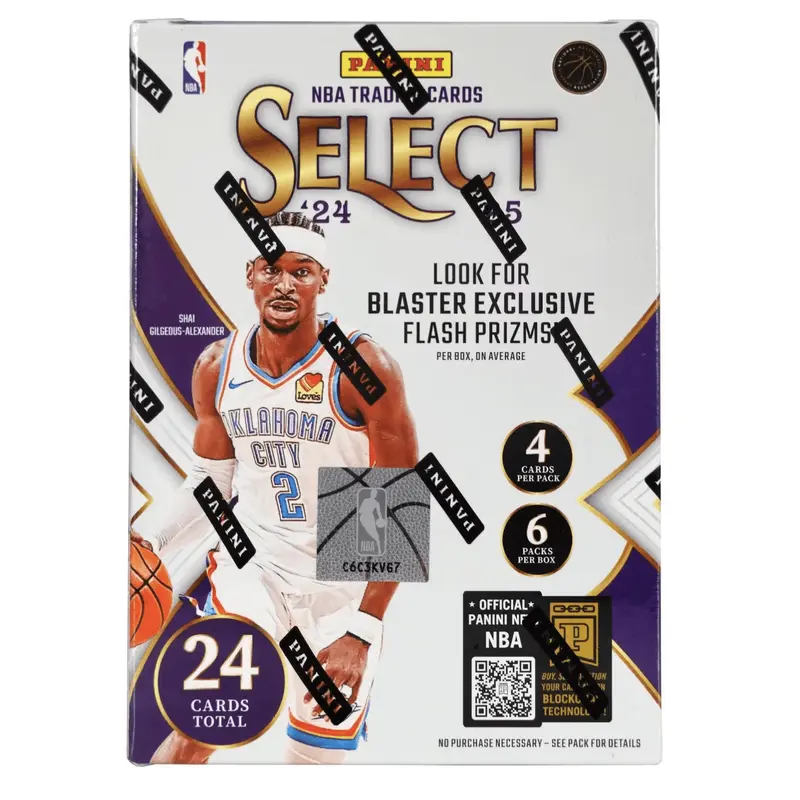 2024-25 Panini Select Basketball Blaster Box (Flash Prizms)