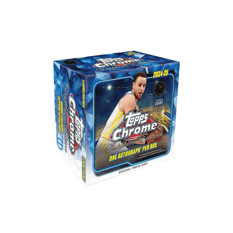 2024-25 Topps Chrome Basketball Sapphire Edition Box