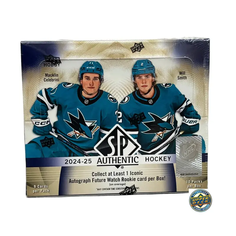 2024-25 Upper Deck SP Authentic Hockey Hobby Box