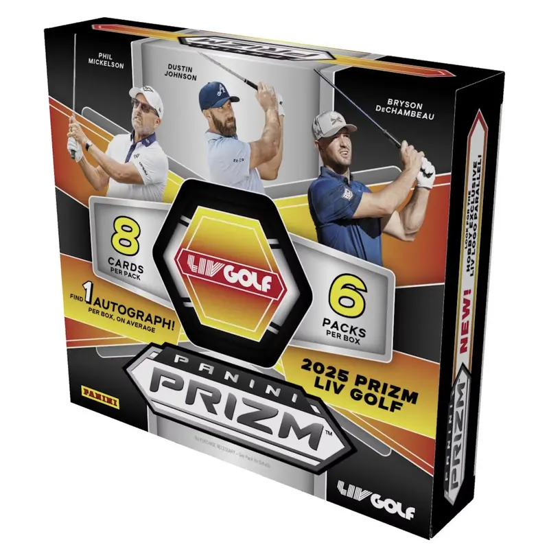 2025 Panini Prizm LIV Golf Hobby Box