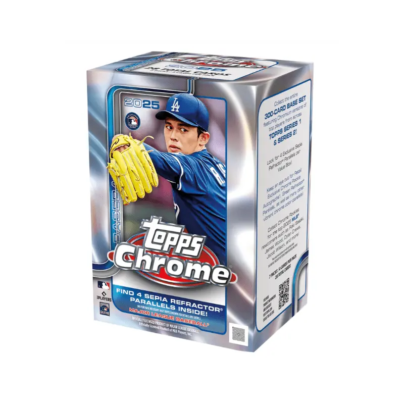 2025 Topps Chrome Baseball Blaster Box