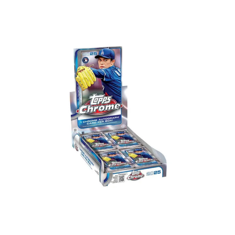 2025 Topps Chrome Baseball Hobby Box