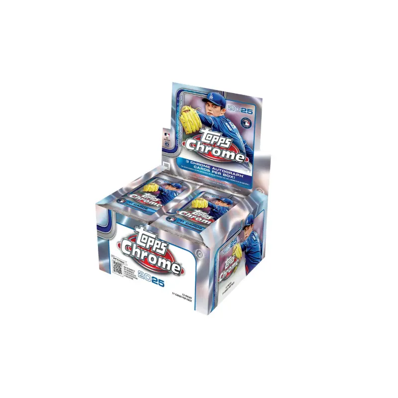 2025 Topps Chrome Baseball Jumbo Box
