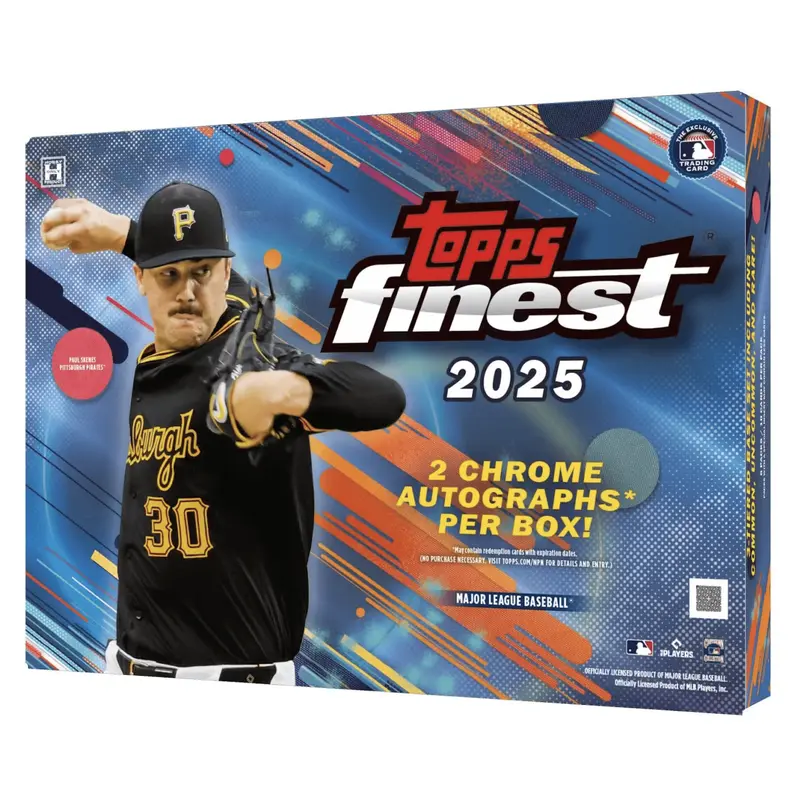 2025 Topps Finest Baseball Hobby Box