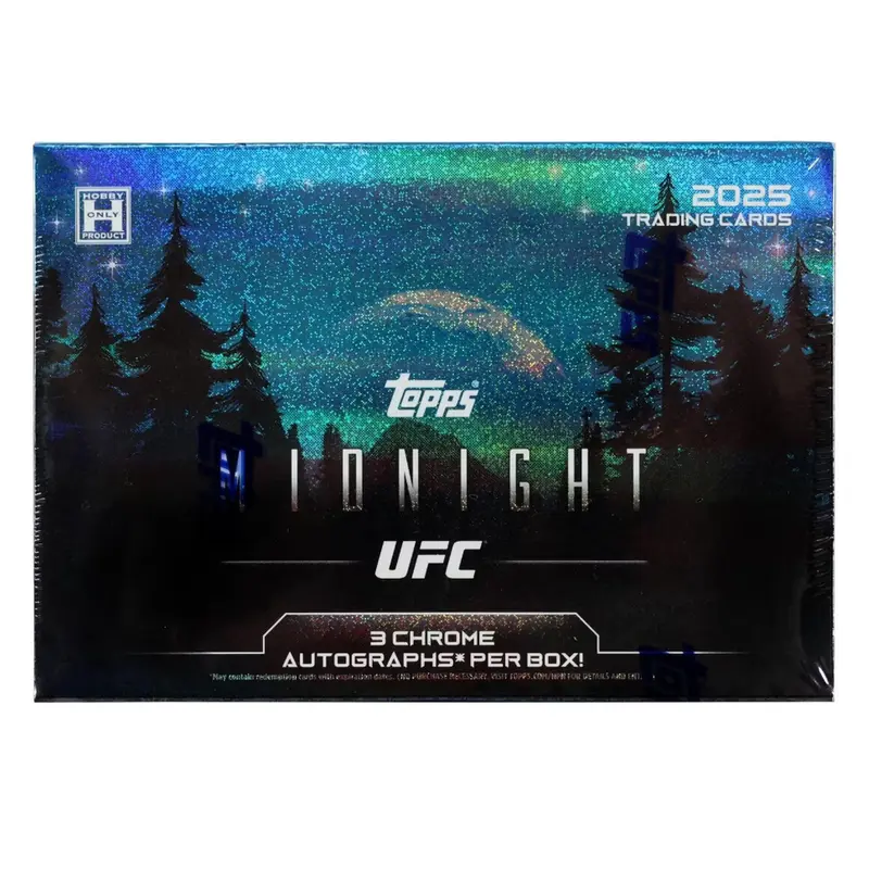 2025 Topps Midnight UFC Hobby Box
