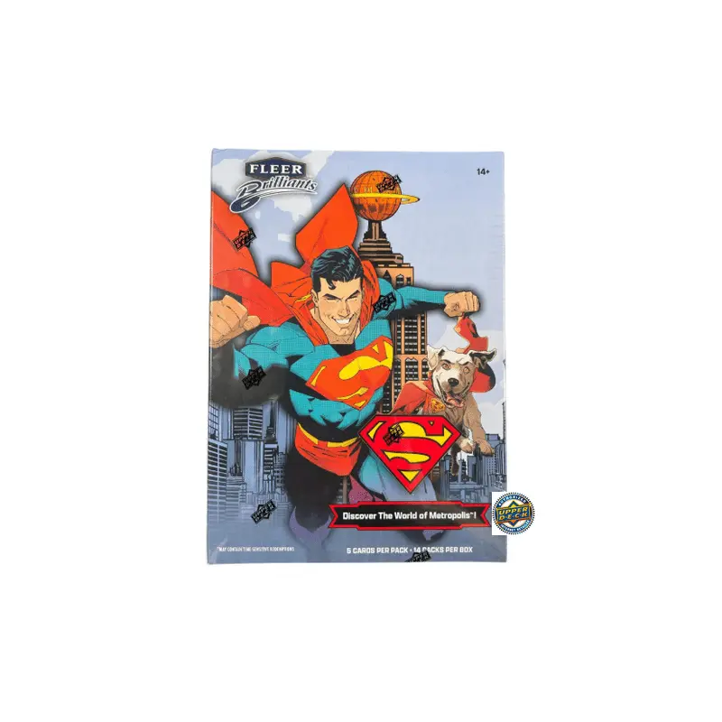 2025 Upper Deck Fleer Brilliants Superman Mega Box