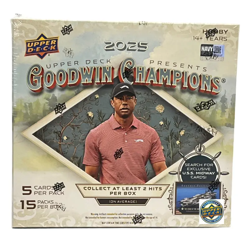 2025 Upper Deck Goodwin Champions Hobby Box