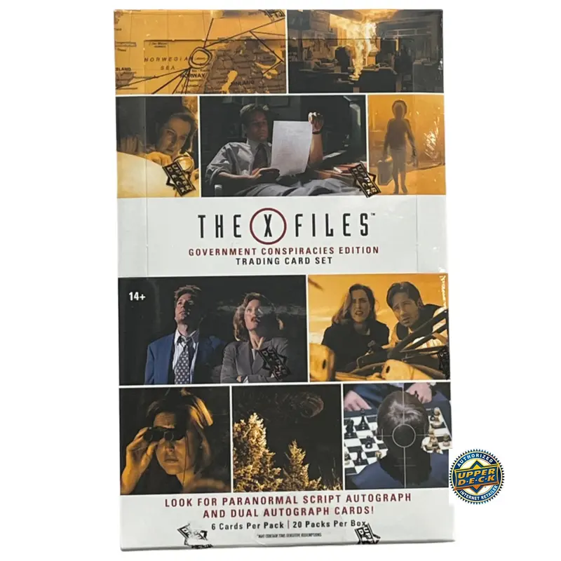 2025 Upper Deck The X-Files Government Conspiracies Edition Hobby Box