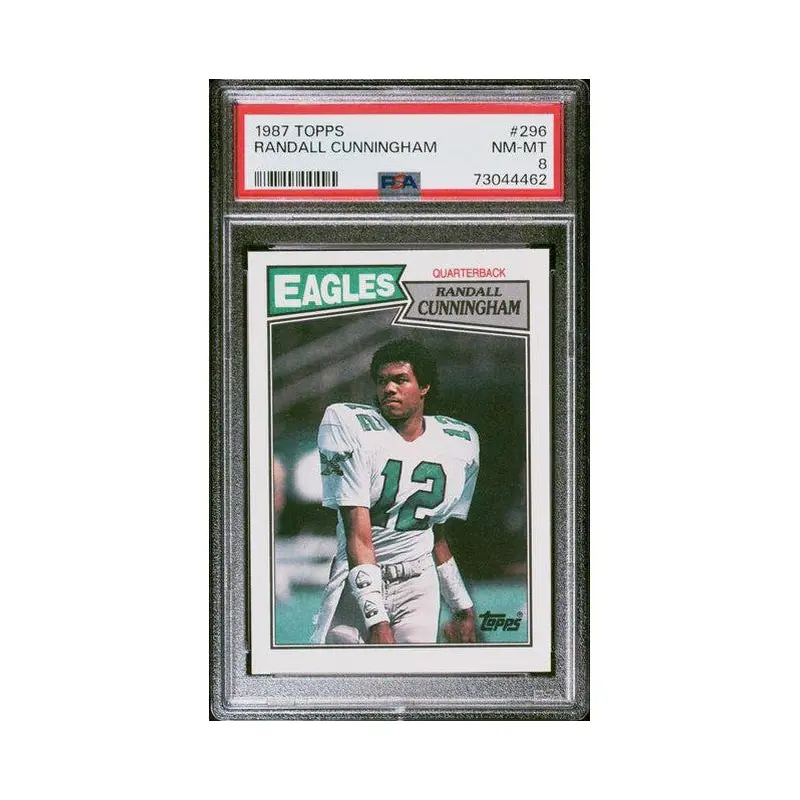Randall Cunningham 1987 Topps #296 PSA 8