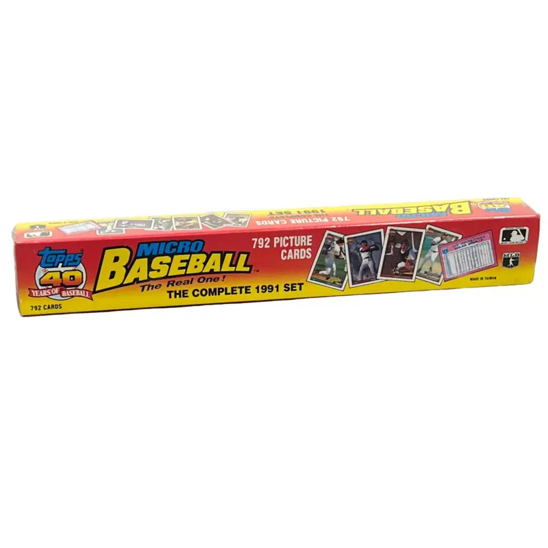 1991 Topps Micro Baseball Complete Set  Factory Sealed