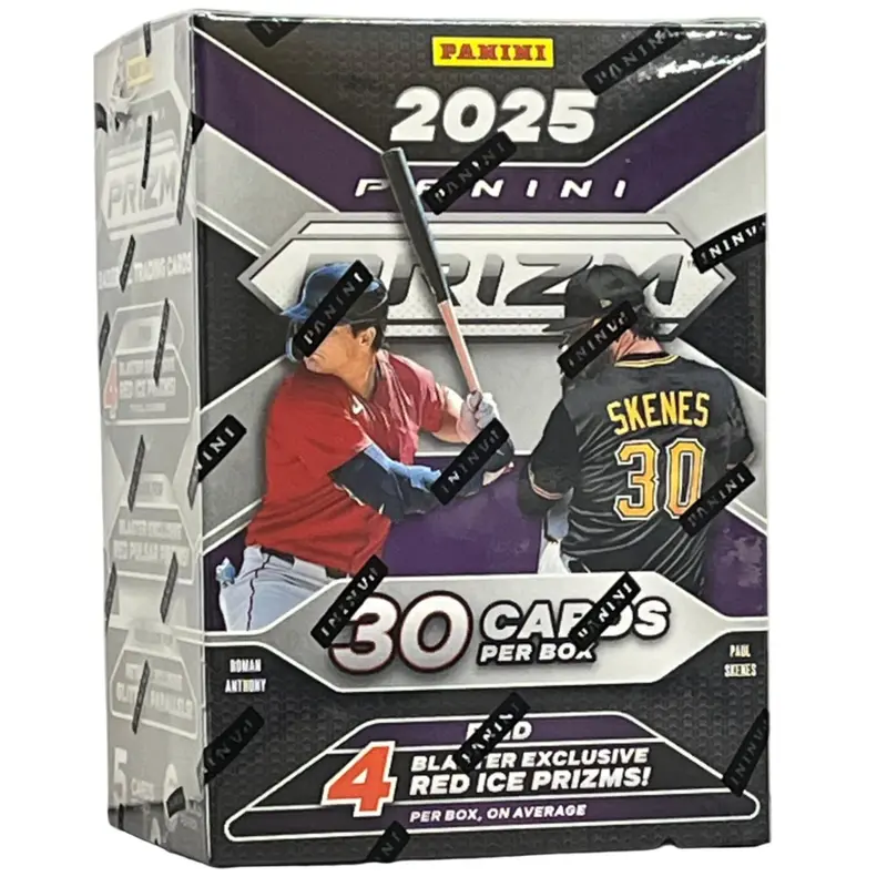 2025 Panini Prizm Baseball Hobby Blaster  Exclusive Red Ice Parallels
