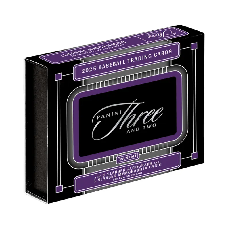 2025 Panini Three & Two Baseball Hobby Box