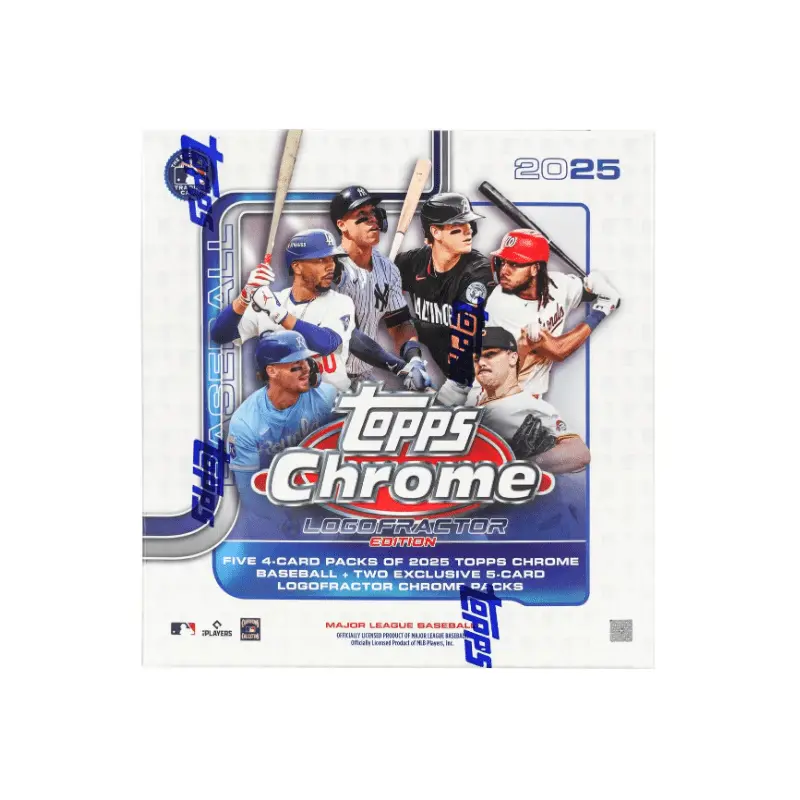 2025 Topps Chrome Baseball Logofractor Edition Box