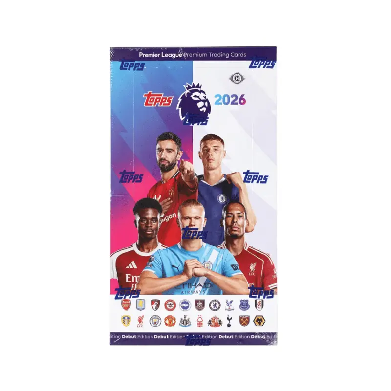 2026 Topps Premier League Soccer Hobby Box