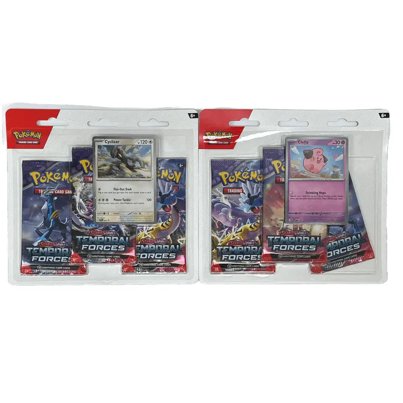Pokmon Scarlet & Violet Temporal Forces 3 Pack Blister