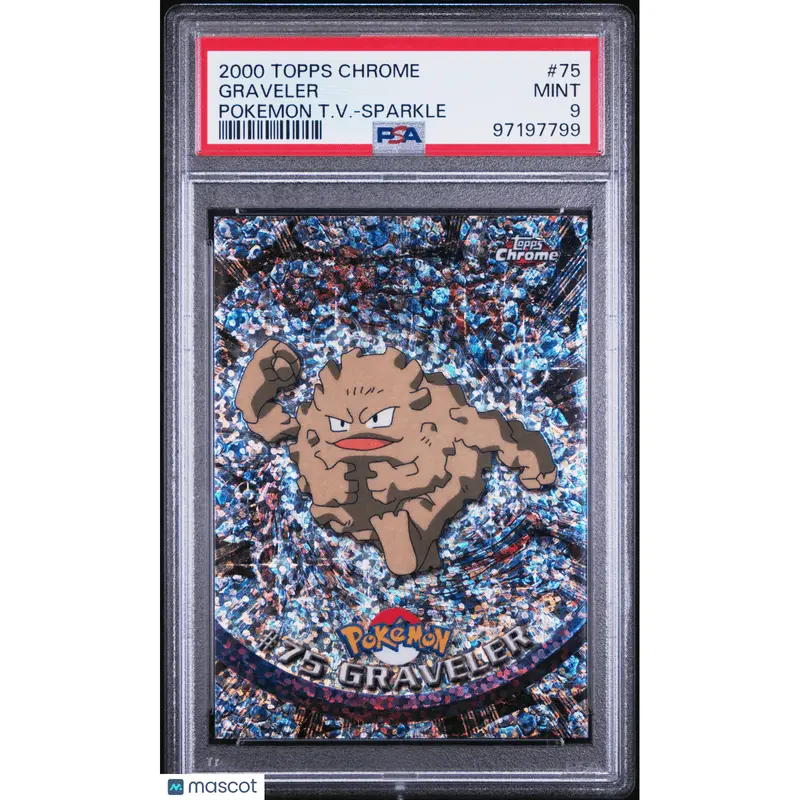 Pokmon TCG Graveler #75 Pokmon T.V.-Sparkle PSA 9