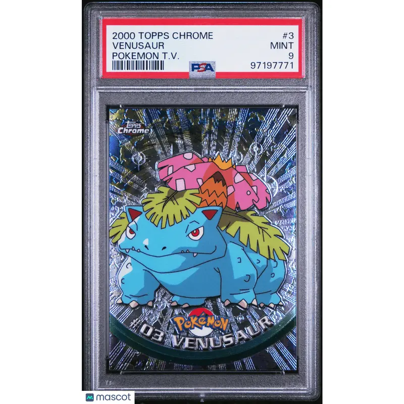 Pokmon TCG Venusaur #3 Pokmon T.V. PSA 9