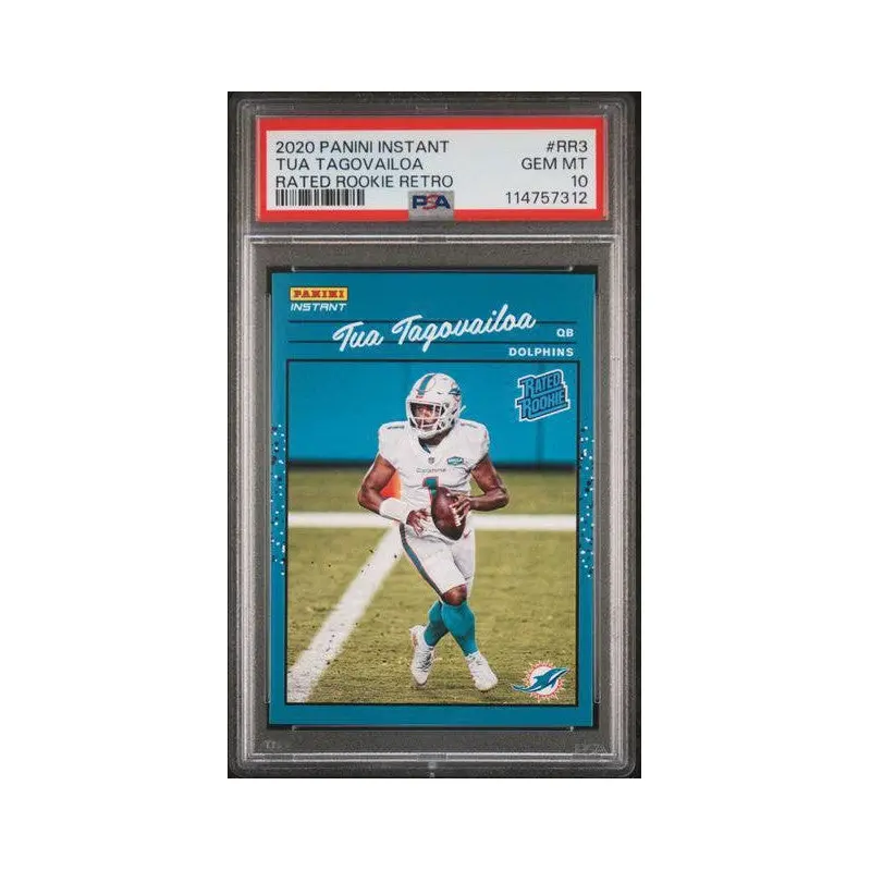 Tua Tagovailoa 2020 Panini Instant Rated Rookie Retro #RR3 Gem Mint 10