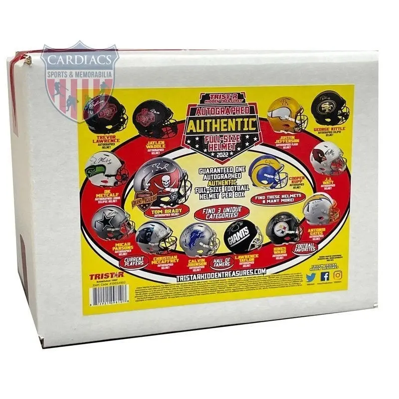 2022 TriStar Hidden Treasure Authentic Autograph Football Helmet