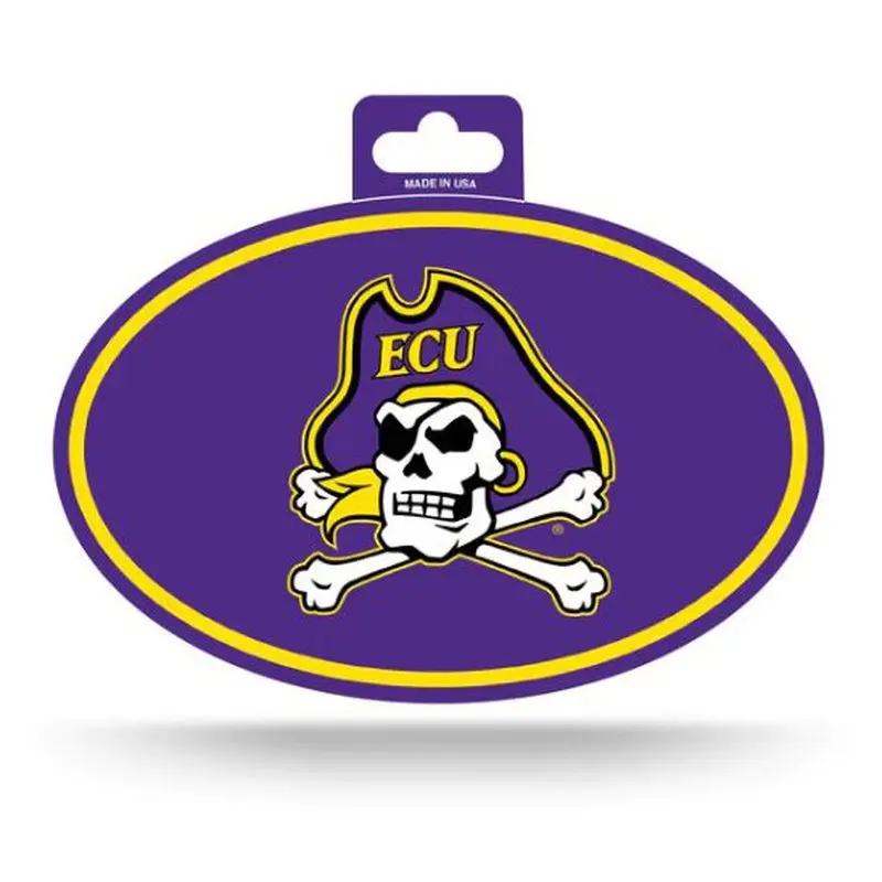 Decal: East Carolina University - Oval