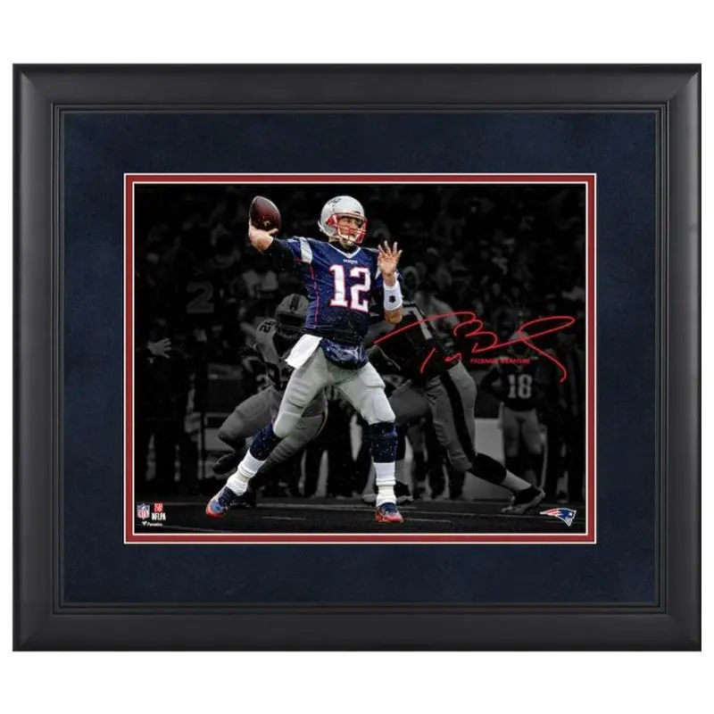 Framed Art: New England Patriots - Brady, Tom - Spotlight